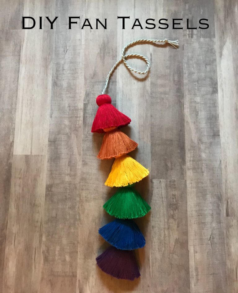 DIY Fan Tassels