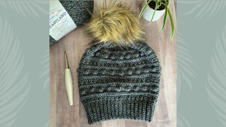 How to Crochet a Slouchy Beanie