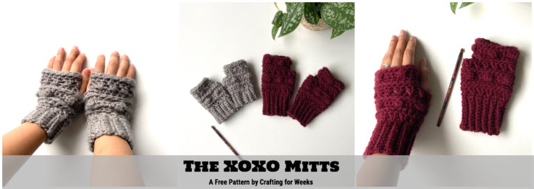 How to Crochet Fingerless Mittens