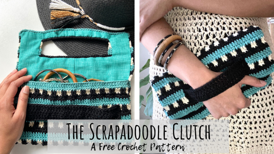 Crochet the Scrapadoodle Clutch: Free Pattern